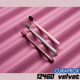 【CURAPROX】酷瑞絲12460 velvet超柔軟牙刷五支組-瑞士原廠原裝進口