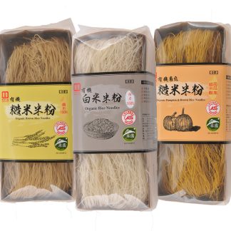 【源順】有機米粉無麩質 可自選口味(10包/組) (純米/糙米/南瓜)