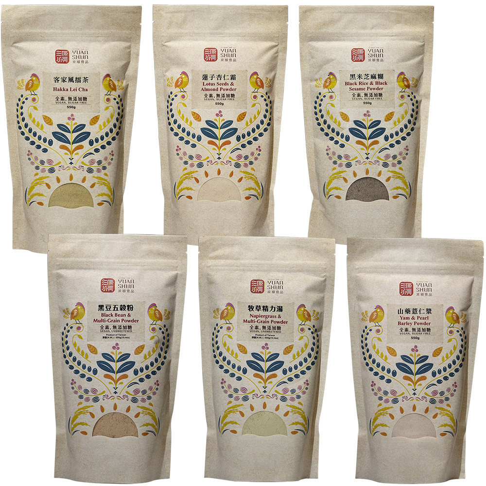 【源順】無添加糖複方穀粉500g 家庭分享任選組 (未滿6包不出貨)