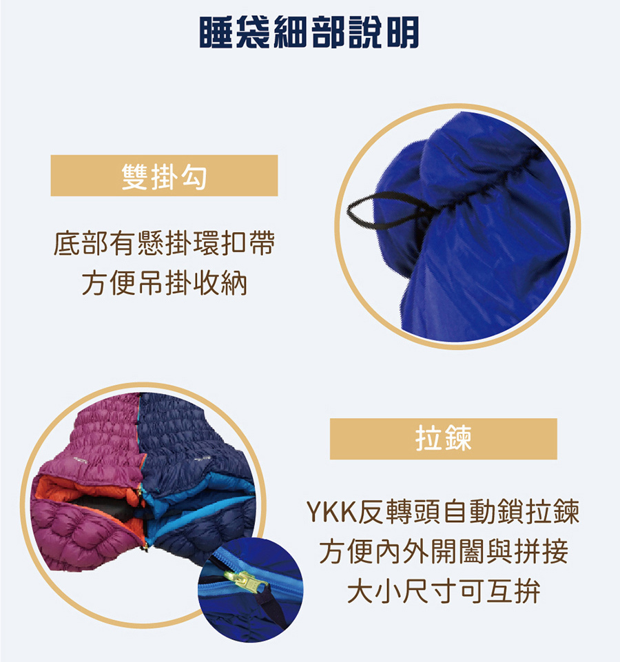 【Chinook】Stretch II隨身變形登山露營睡袋|20817S|:圖片 6