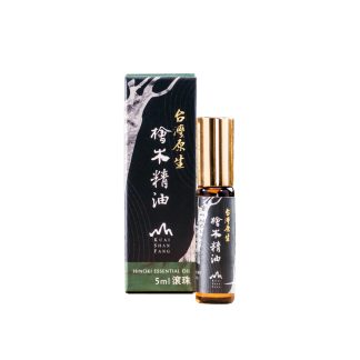 【檜山坊】頂級台灣原生檜木精油滾珠瓶5mlX2瓶