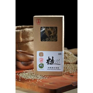 ｜源順｜有機無麩質米麵條240g/盒-糙米