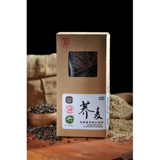 |源順|有機無麩質米麵條240g/盒-蕎麥